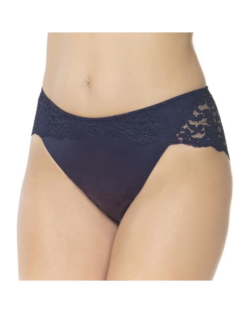 Slip Ella aus Baumwolle mit schwarzem Quarz