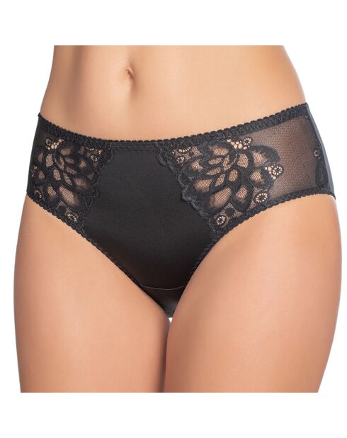 Schwarzer Slip Catharina