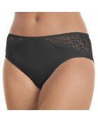 Schwarzer Slip Viktoria