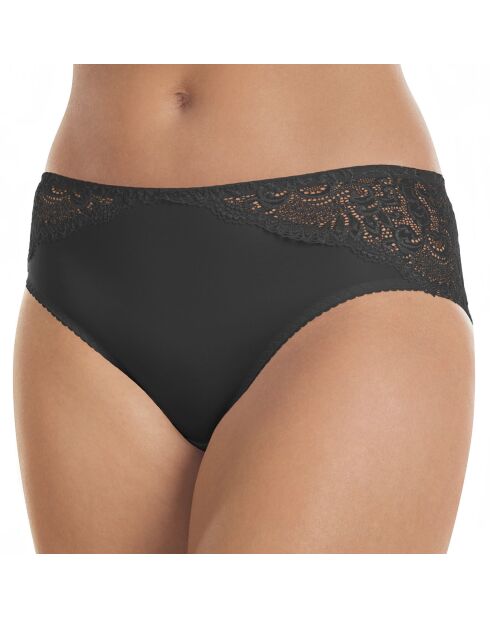 Schwarzer Slip Viktoria