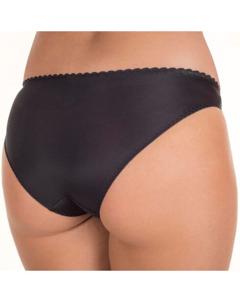 Schwarzer Slip Evelen
