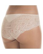 Slip Viktoria aus silberfarbener Pfingstrose