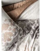 Set copripiumino king size in cotone satinato Blatt Grey, 240 x 220 cm