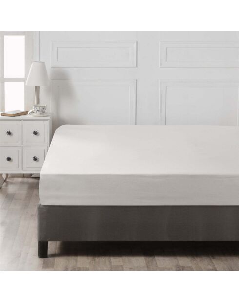 Lenzuolo con angoli elasticizzati Ranforce Double XL, bianco