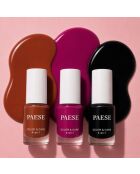 Trio di smalti per unghie 4 in 1 COLOR & CARE - 3 x 5,5 ml - 3 tonalità