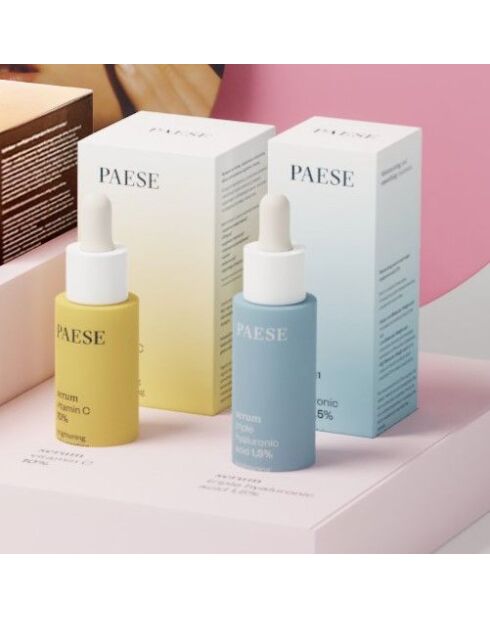 Care duo: siero ringiovanente 15 ml e siero triplo acido ialuronico 30 ml -