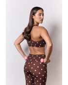 Reggiseno Sofia marrone/rosa