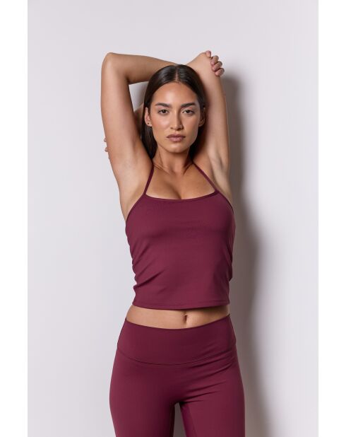 Reggiseno bordeaux Anaya