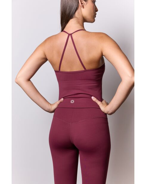 Reggiseno bordeaux Anaya