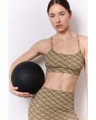 Reggiseno bandana Star beige