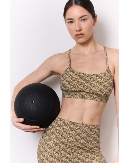 Reggiseno bandana Star beige