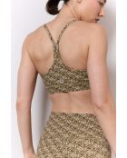 Reggiseno bandana Star beige