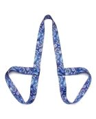 Sangle Tapis de Yoga en conton bleue