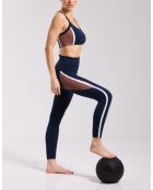 Legging Malta blau/braun