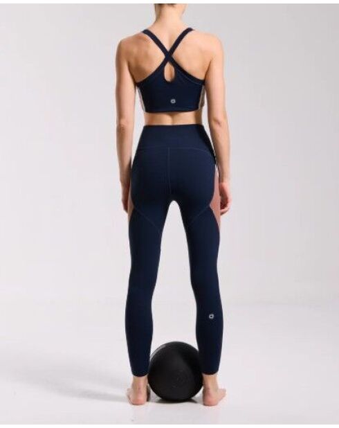 Legging Malta blau/braun