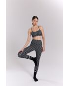 Zwarte bandana-legging met ster