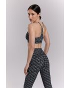 Zwarte bandana-legging met ster