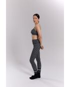 Zwarte bandana-legging met ster