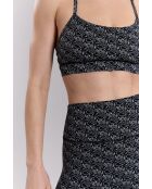 Zwarte bandana-legging met ster
