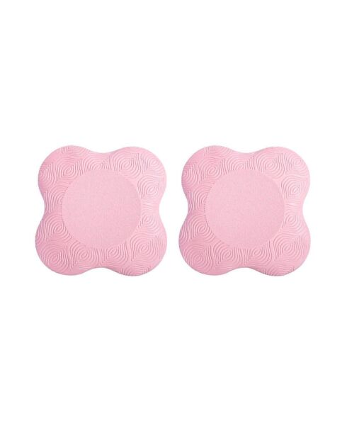 Set van 2 roze yogakussens