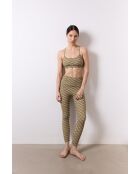 Beige legging met bandana en ster