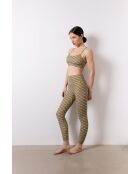Beige legging met bandana en ster