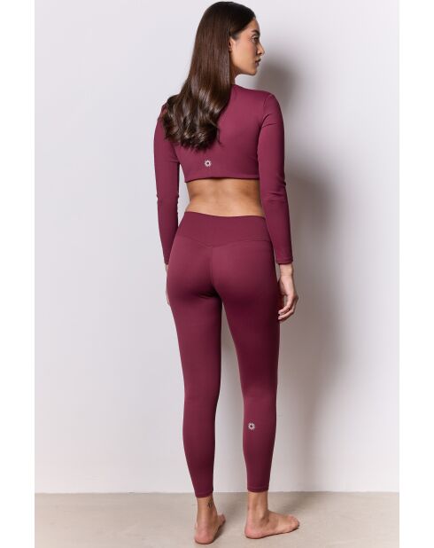 Anaya bordeauxrode legging