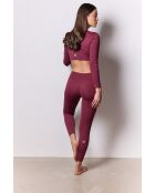 Anaya bordeauxrode legging