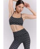 Brassière Star noire bandana