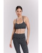 Brassière Star noire bandana