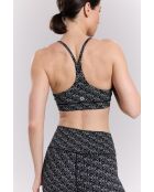 Brassière Star noire bandana