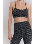 Brassière Star noire bandana