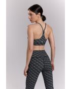 Brassière Star noire bandana