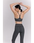 Brassière Star noire bandana