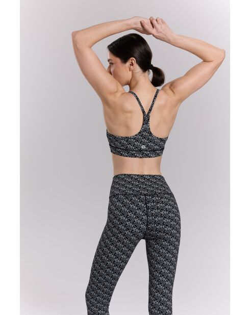 Brassière Star noire bandana