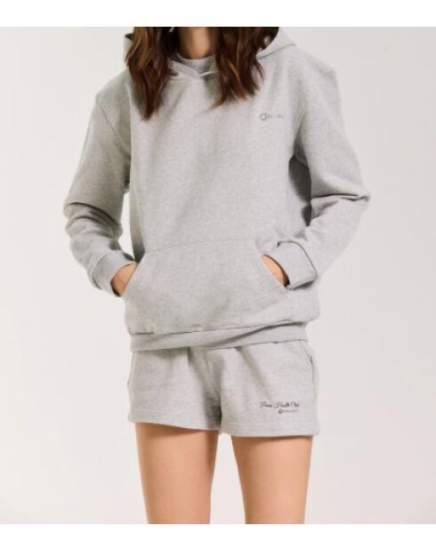 Graues Sweatshirt aus Baumwolle Bali