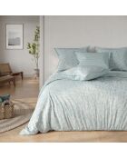 Parure housse de couette Juliette bleue
