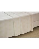 Drap plat Satin Mindy beige - 270X300cm