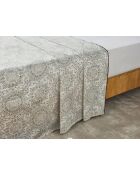 Katoenen satijnen laken met print Petra - 270X300cm