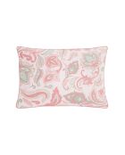 Taie d'oreiller rectangulaire en coton de satin Neela rose - 50X70cm