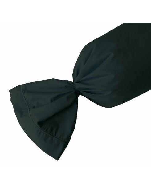 Zwarte perkal katoenen draagtas - 45x190cm