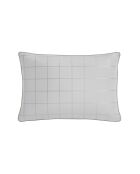 Taie d'oreiller 100% Coton - Satin rectangulaire Caroline perle gris - 50X70cm