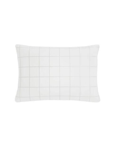 Federa per cuscino, 100% cotone, modello Caroline White, rettangolare, 50 x 70 cm