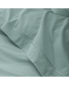 Lenzuolo piatto Celadon in puro cotone percalle pettinato - 180x290cm