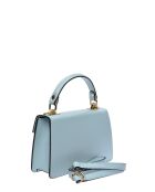 SS26 RM 3164 celeste leren handtas - 12x20x6 cm