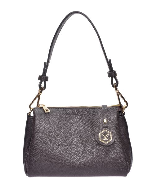 SS26 LV 109T Moorish Head leren handtas - 14x19x6,5 cm