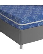 Damast-Matratzenbezug Renovate Blaue Matratze