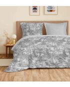 Adama pearl 4-delige katoenen lakenset - 160x200cm