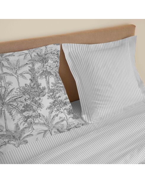 Adama pearl 4-delige katoenen lakenset - 160x200cm