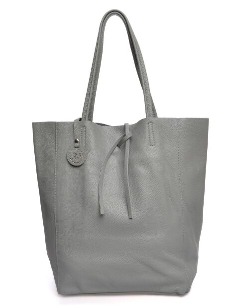 Sac à main en cuir SS26 RM 1847 gris - 37x41x12 cm